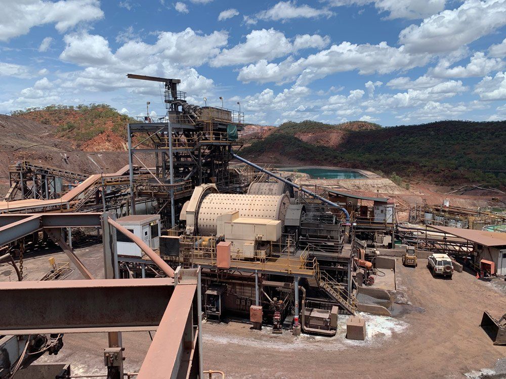 Outside View Of Mining Factory — Business Support Services Near Bowen, QLD