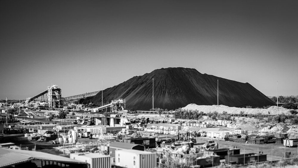 KS Stockpile View  — Business Support Services Near Bowen, QLD