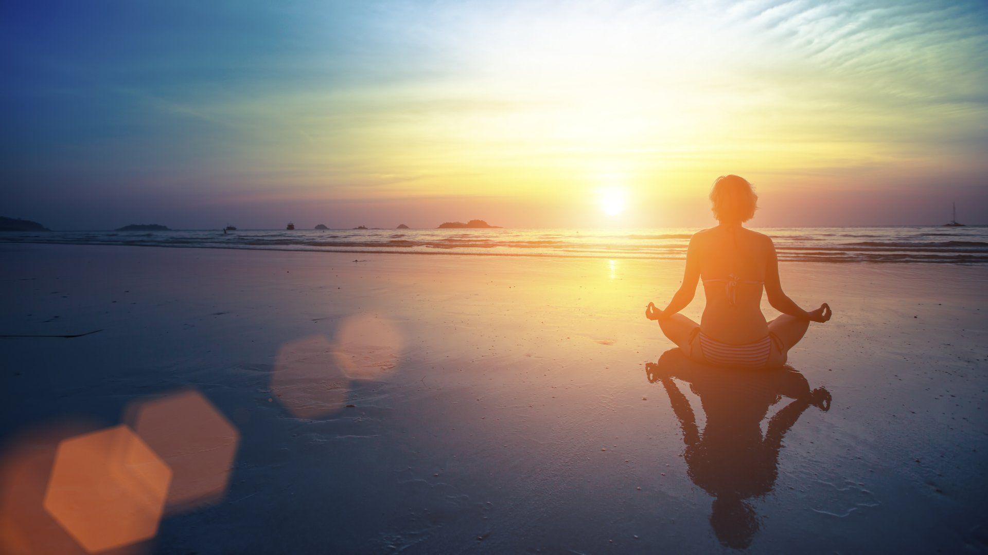 Meditating Woman