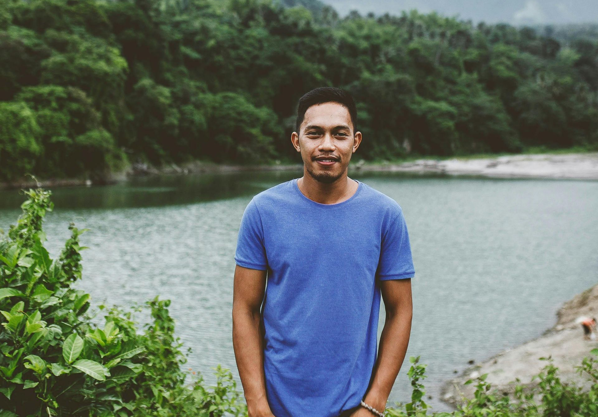 Healthy and Happy Man