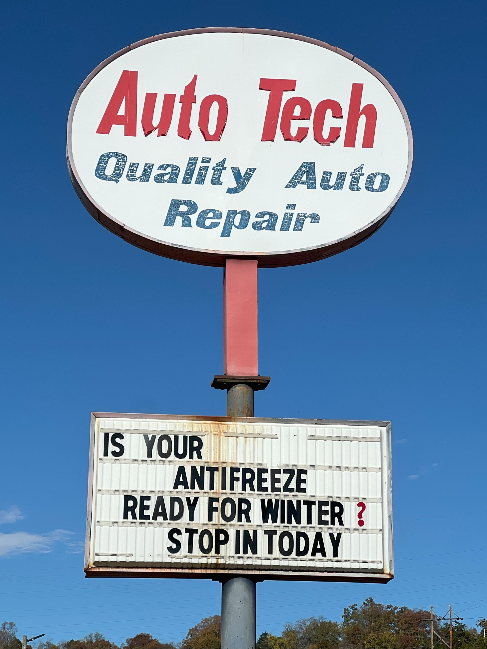 Antifreeze Ready for Winter auto tech Martinsville, Va 24112