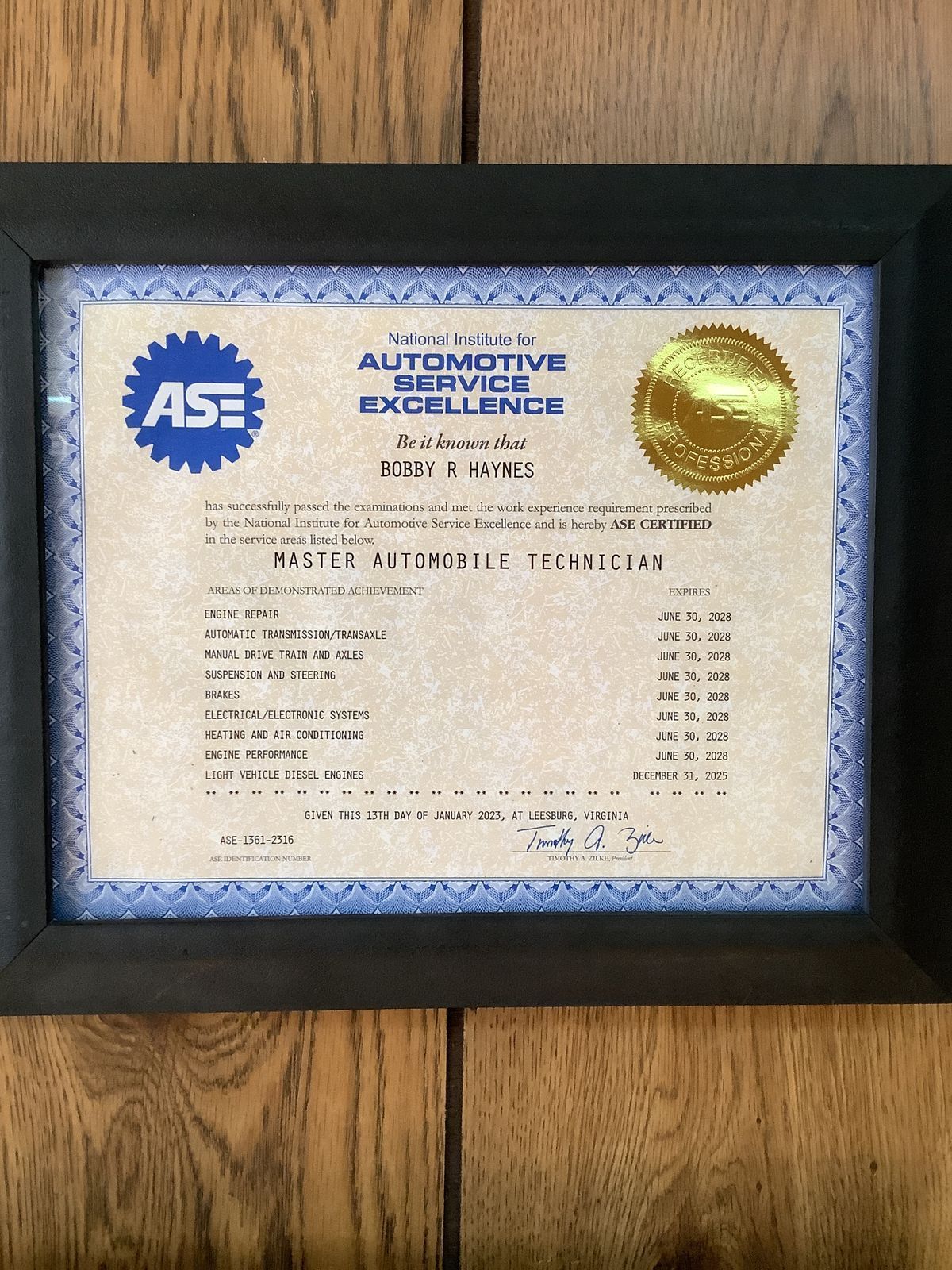 mechanic certified auto tech martinsville va