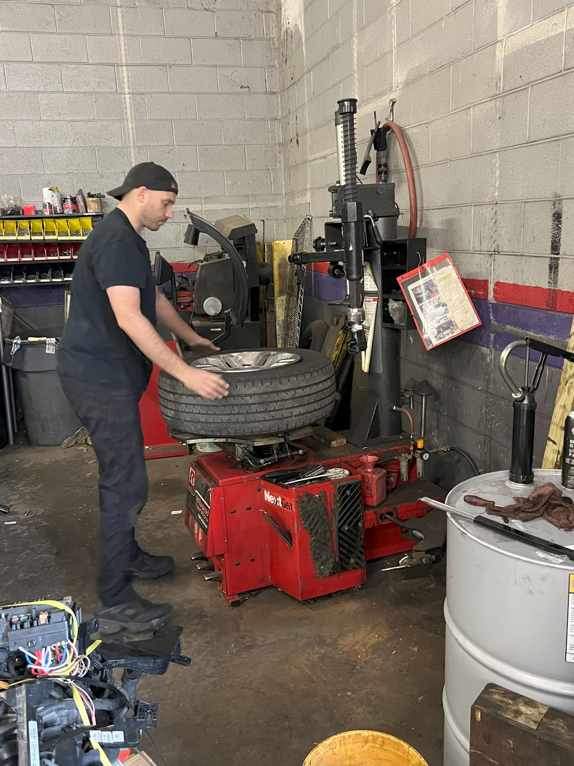 tire shop near me auto tech collinsville va 24078