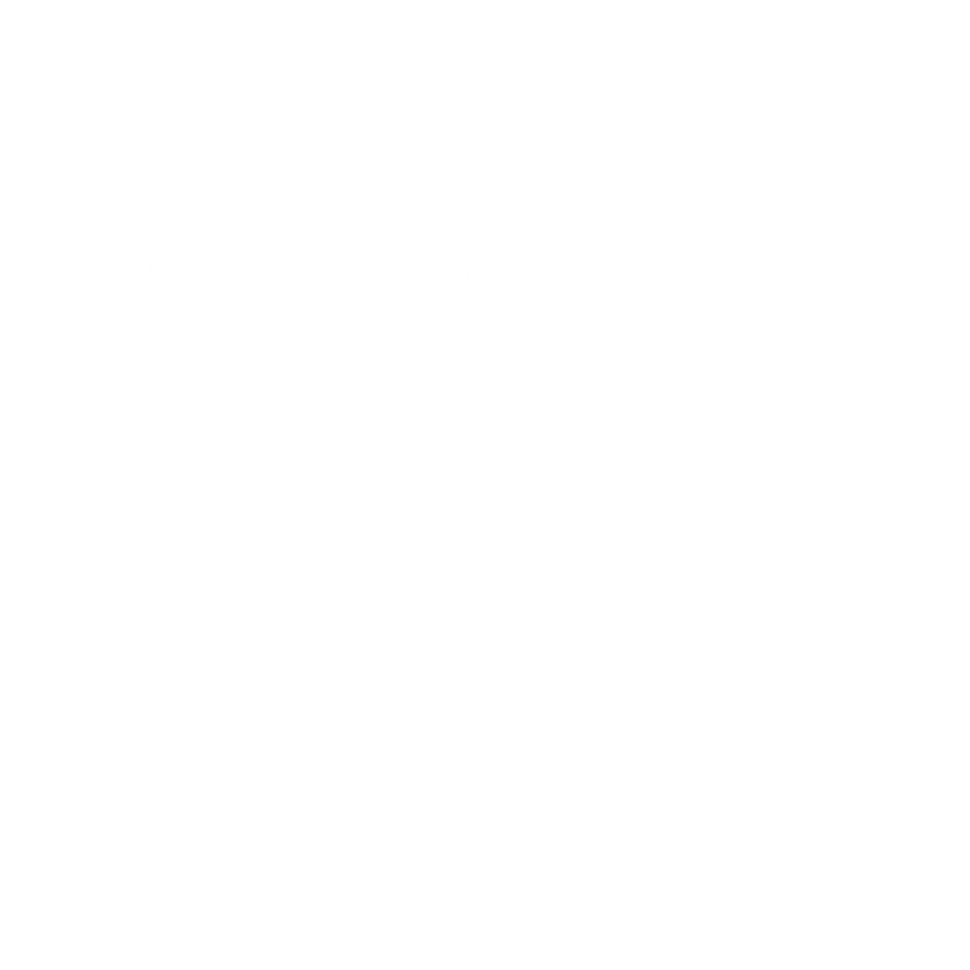 White Distressed Bobcats Logo