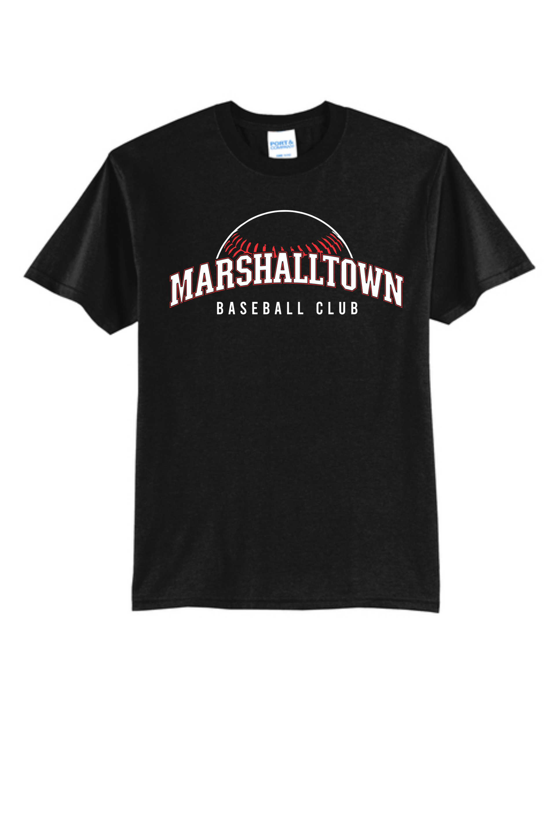 Mtown Logo With Baseball Black/Red