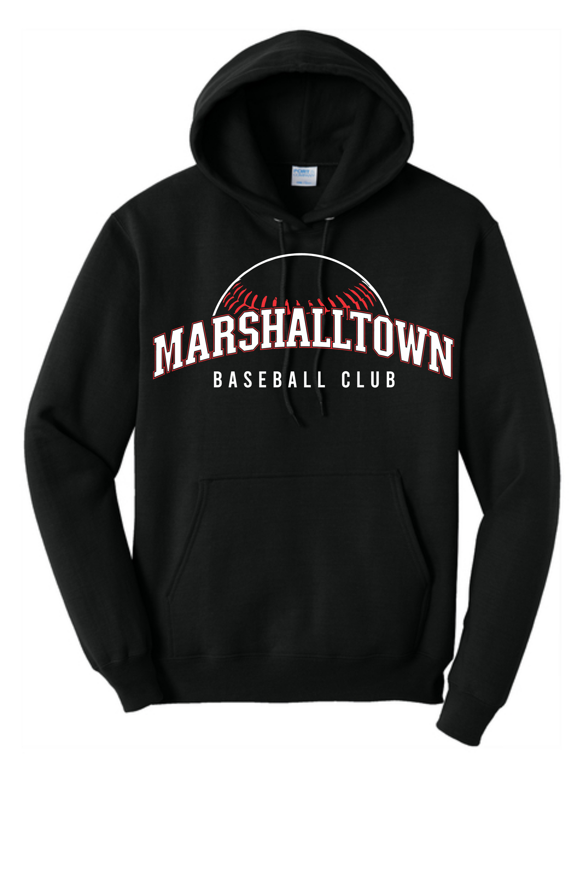 Mtown Logo With Baseball Black/Red