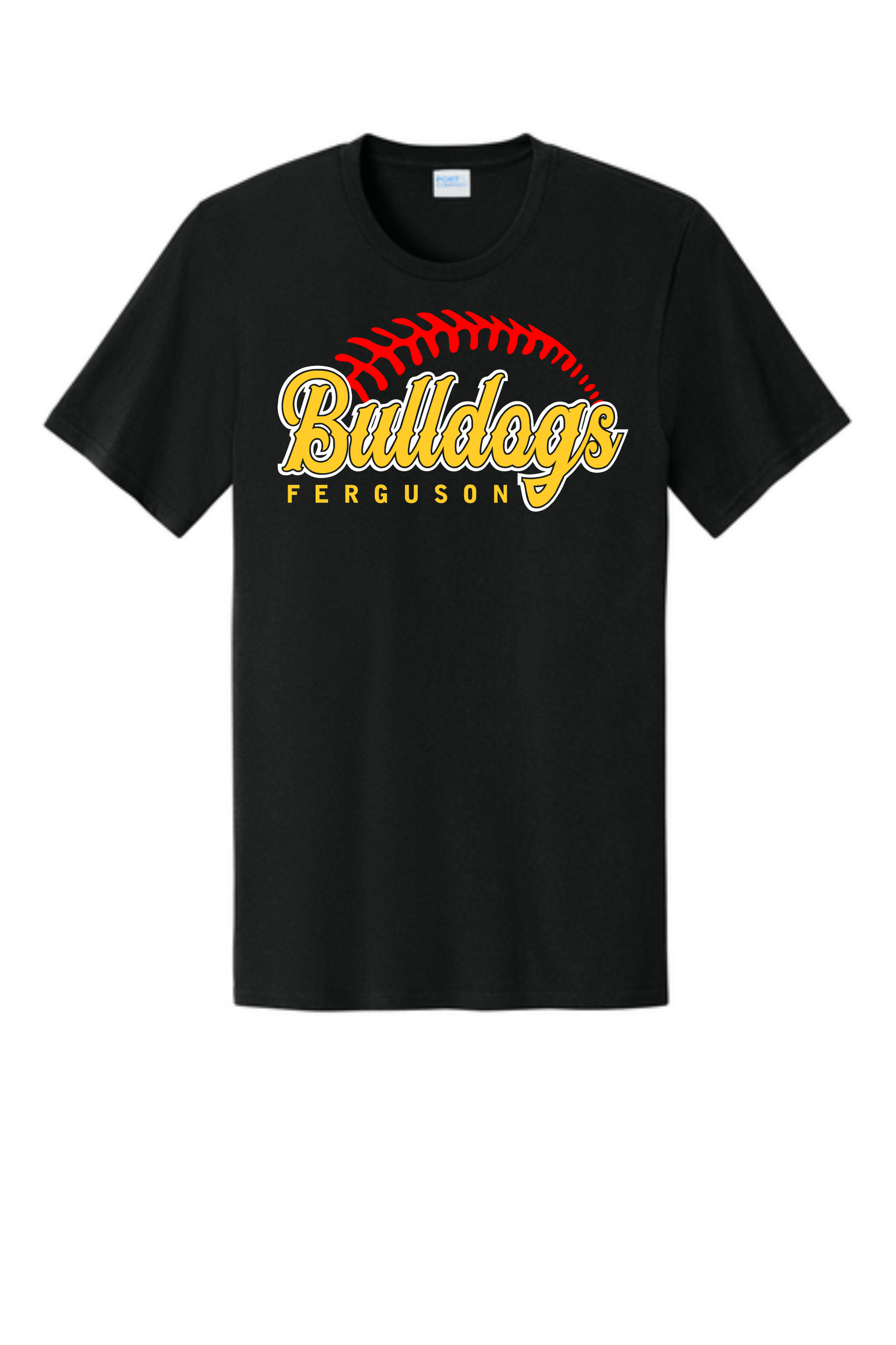 Bulldogs Stich Logo Black