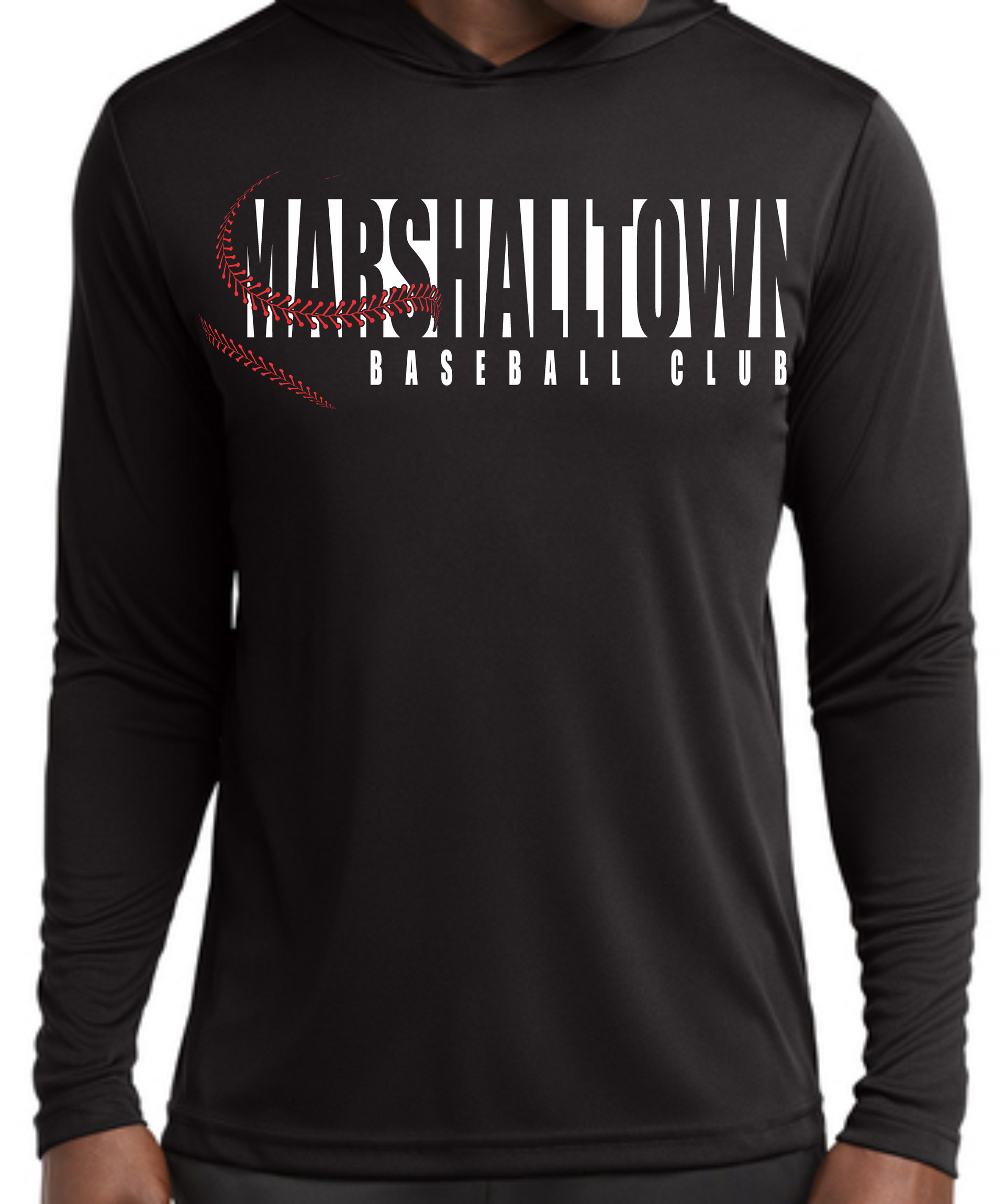 Marshalltown Baseball Shadow Logo