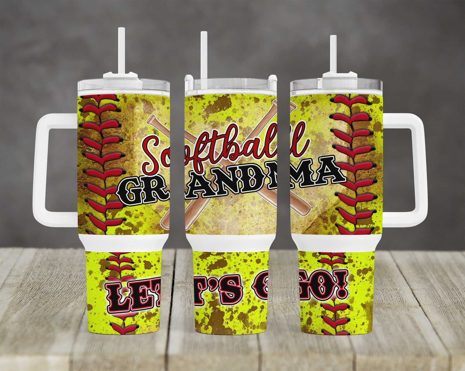 Softball Grandma 40 oz Tumbler