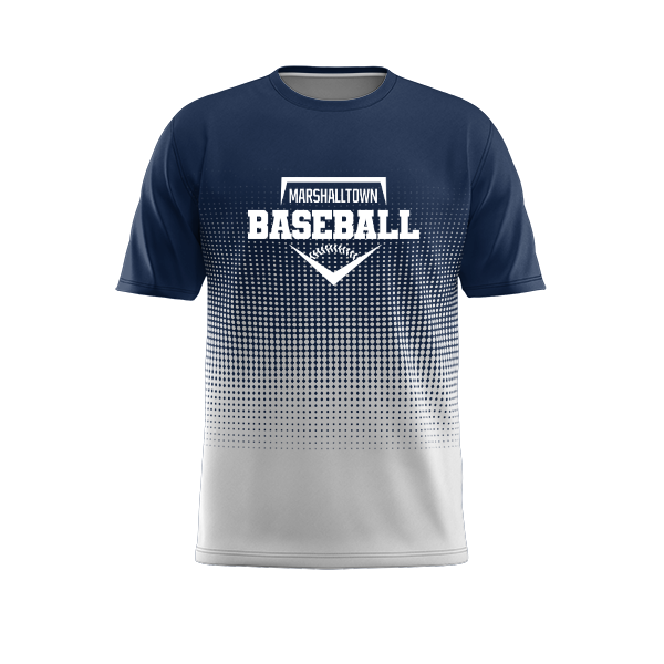 Baseball Logo Ombre