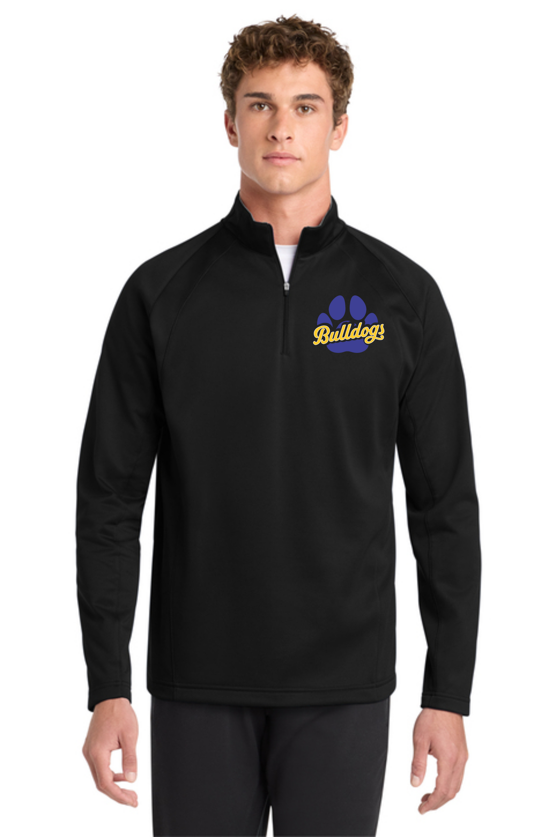 Black Bulldogs 1/4 Zip