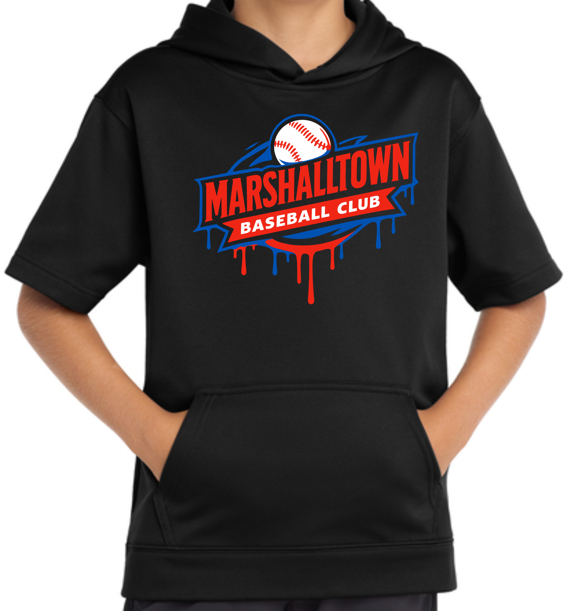 Marshalltown Baseball Club Drippy Logo