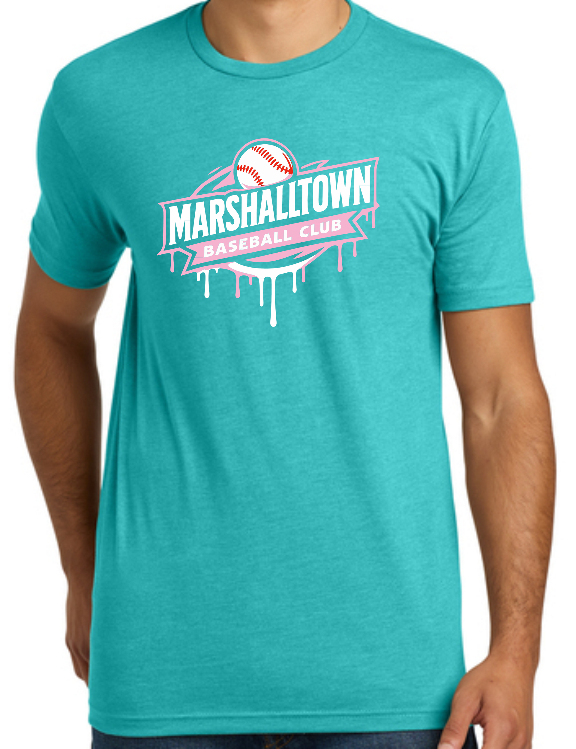 Marshalltown Baseball Club Logo Teal