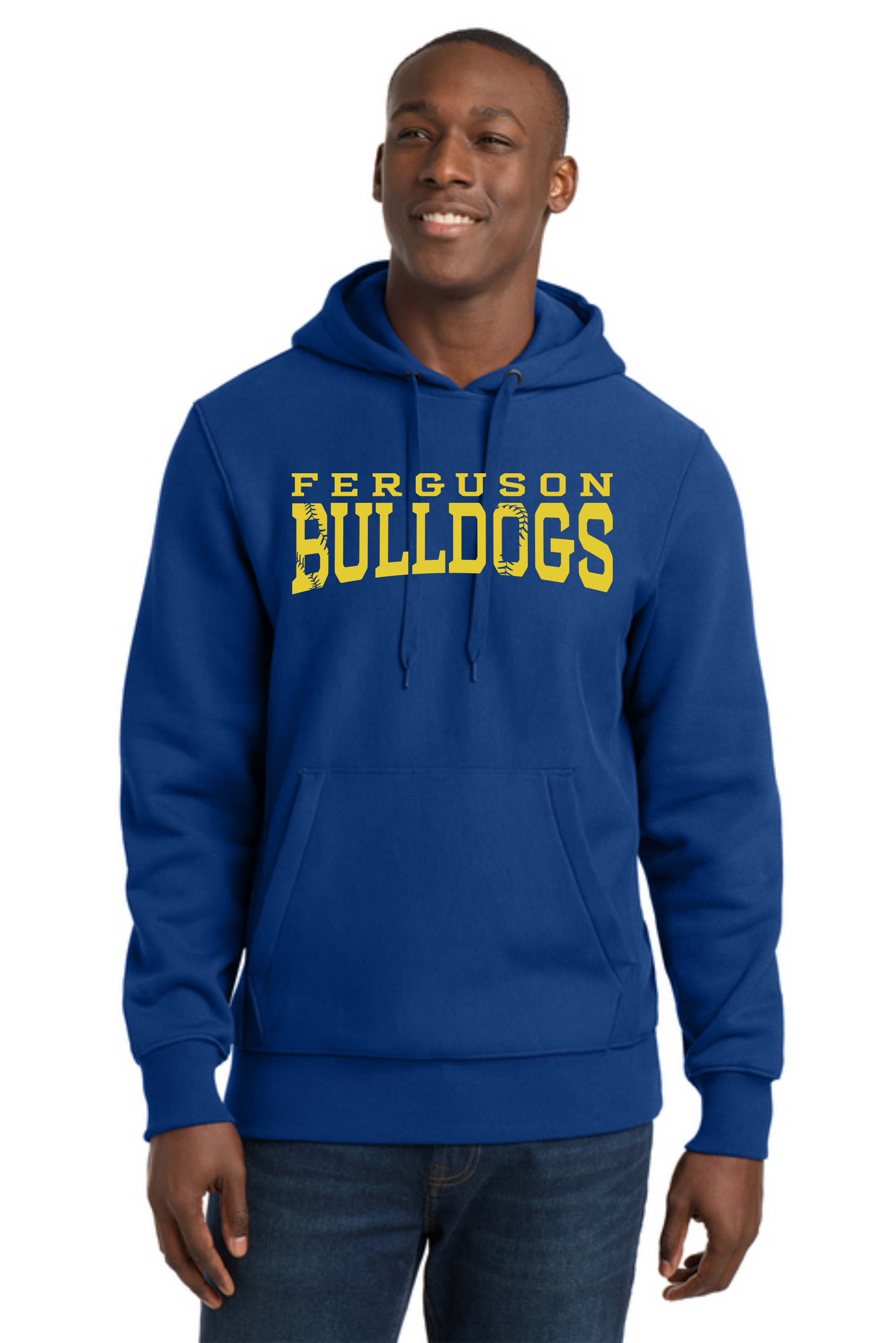 Super Heavyweight Blue Hoodie