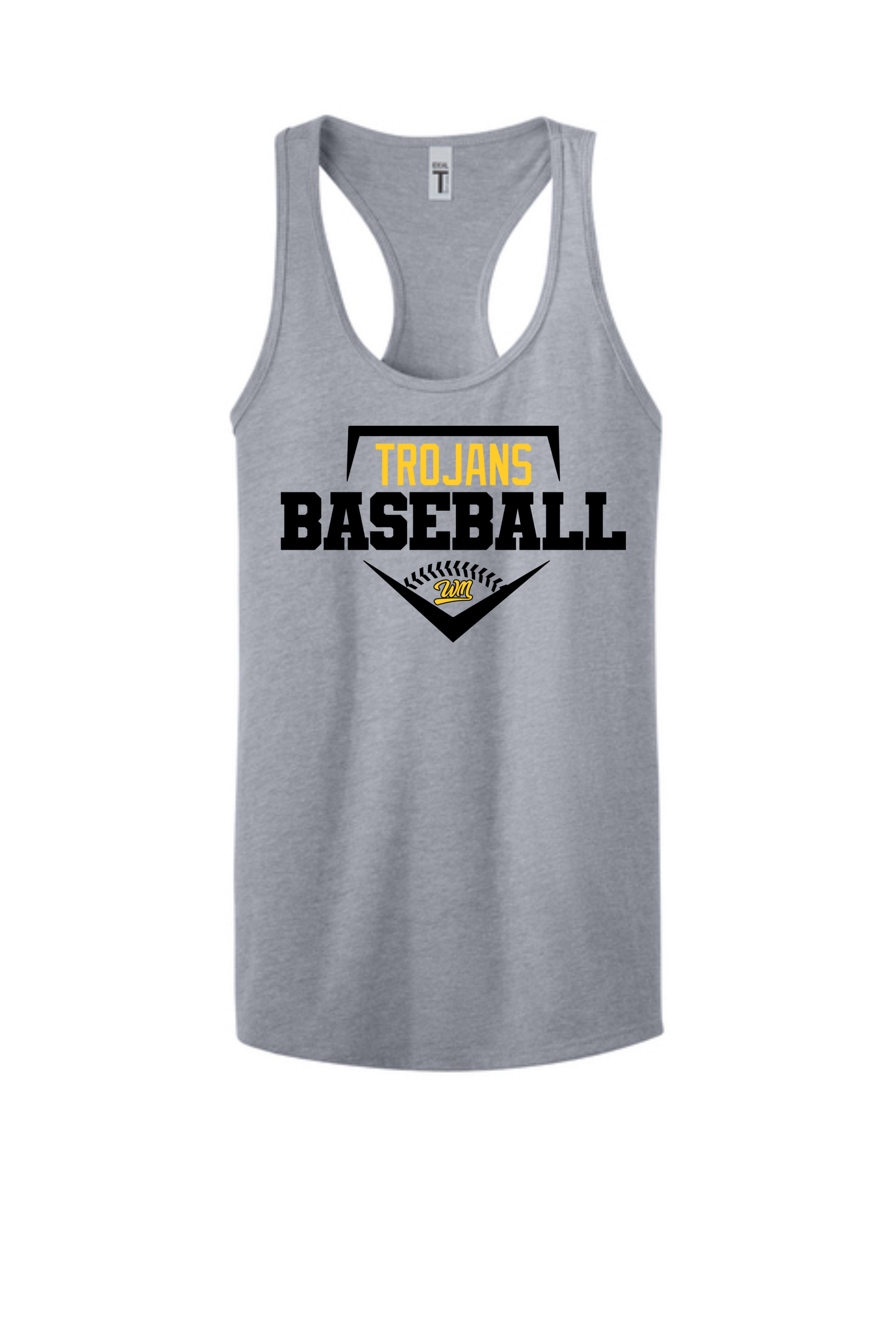 West Marshall Baseball Base Logo Women's Tank Top