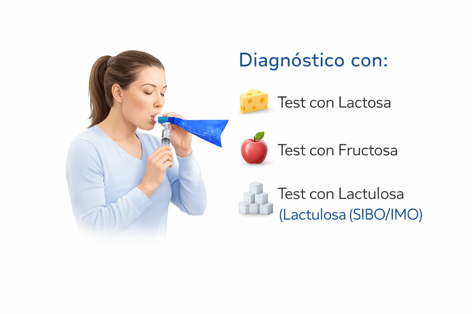 Hidrolact, exámenes digestivos.