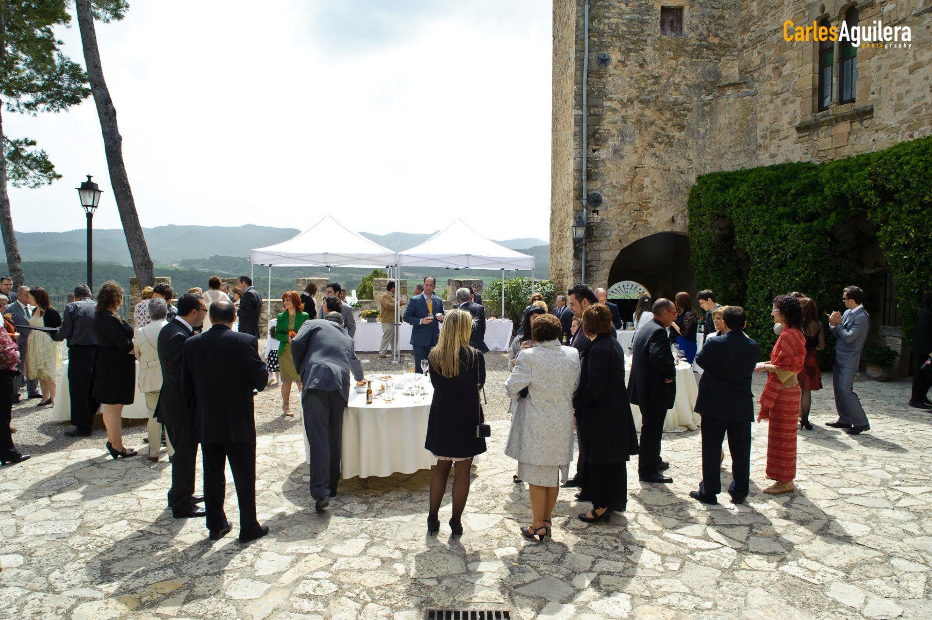 boda romántica Castell de san Marti de  tous