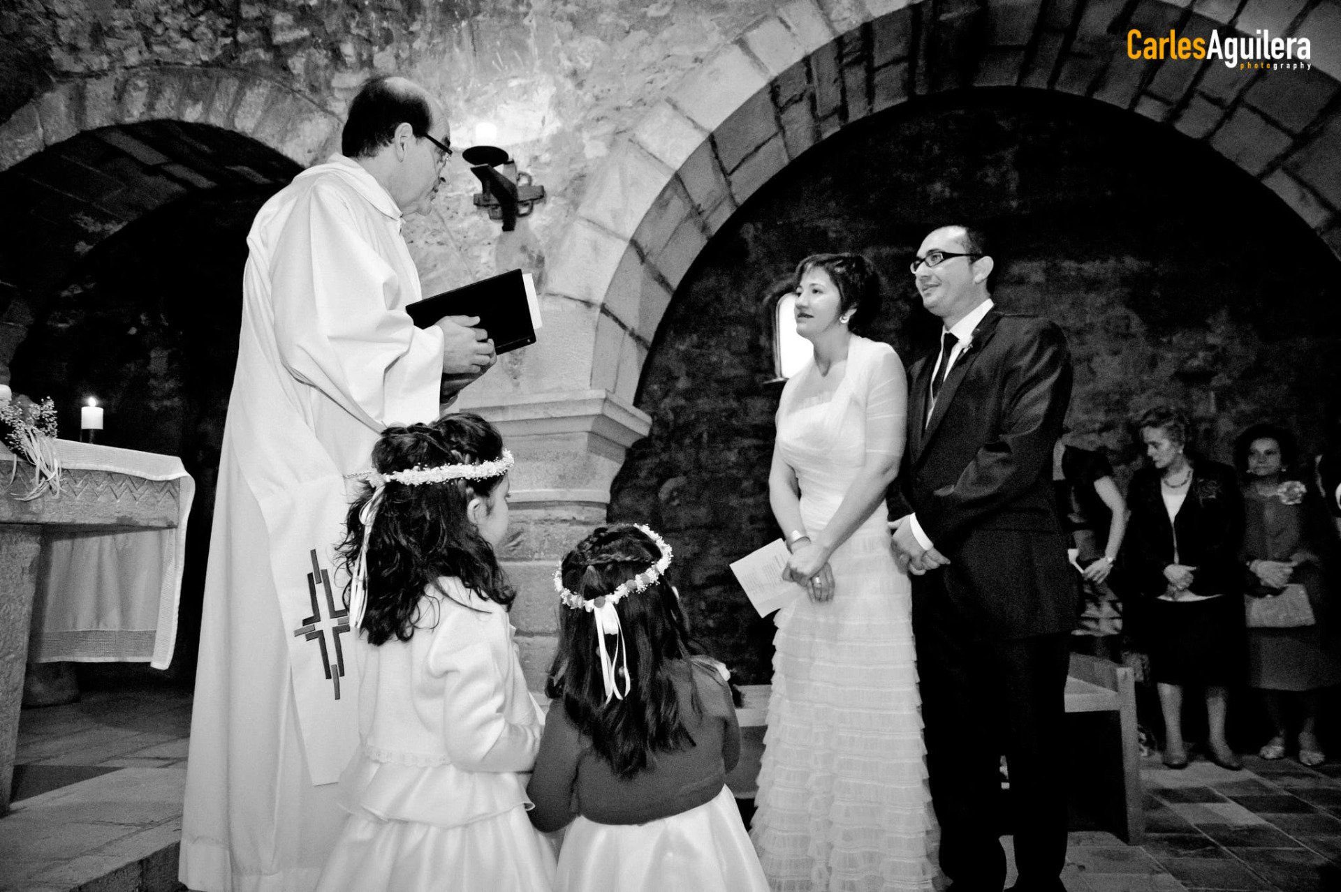 boda original religiosa la Tosa de Montbui, Igualada