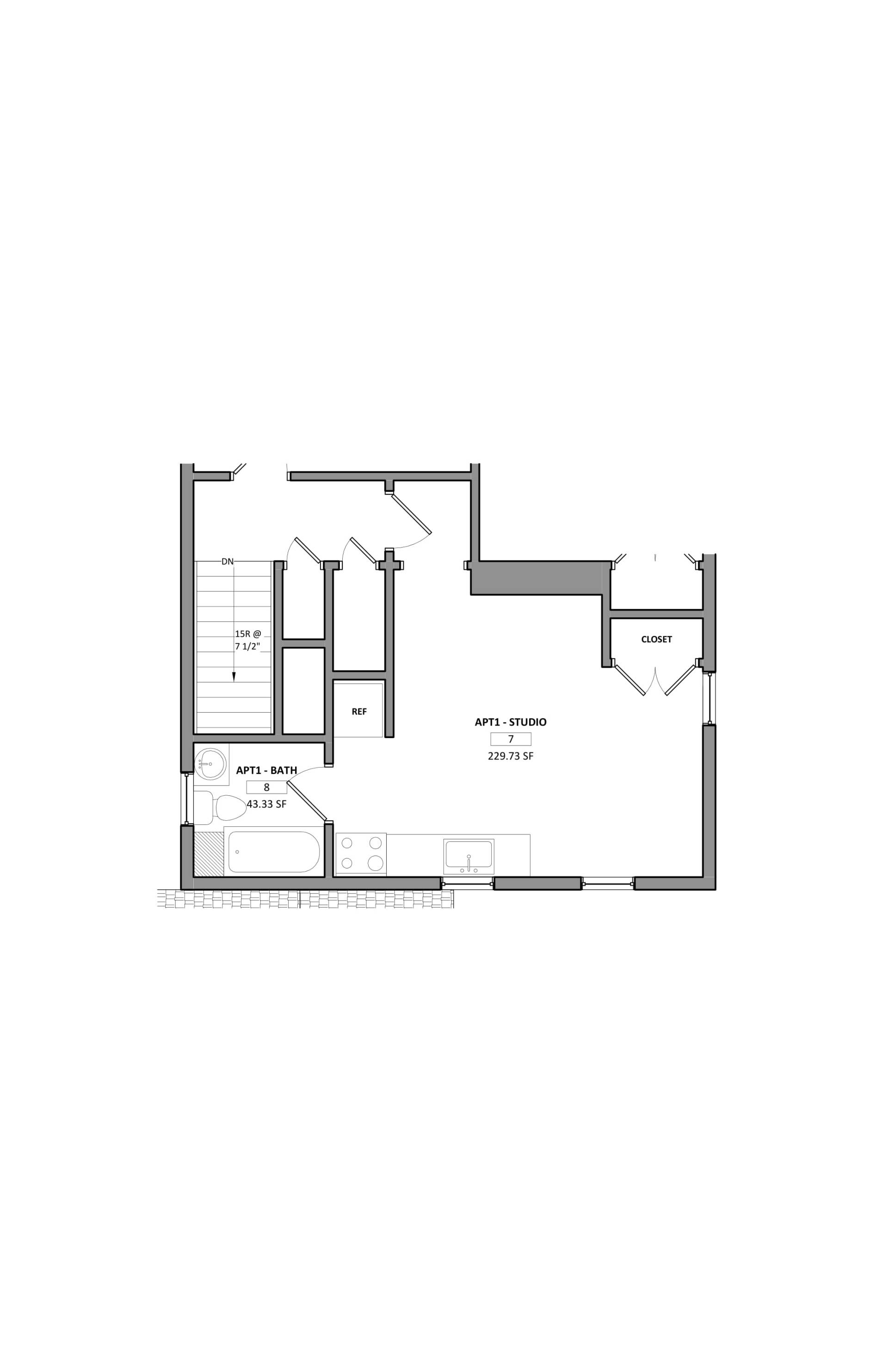 110-1 Stewart Ave Floor Plan