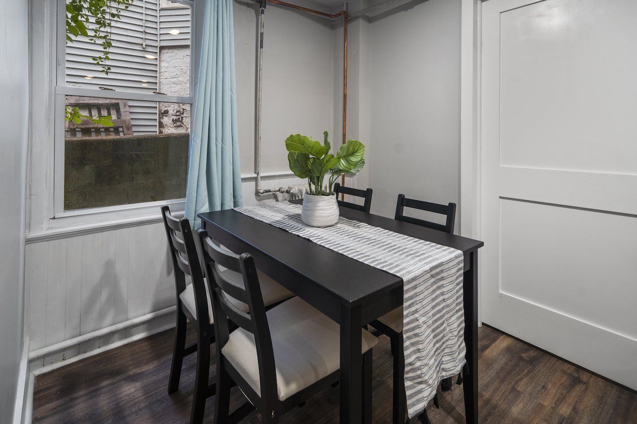 112 Stewart Ave Unit 3 dining table