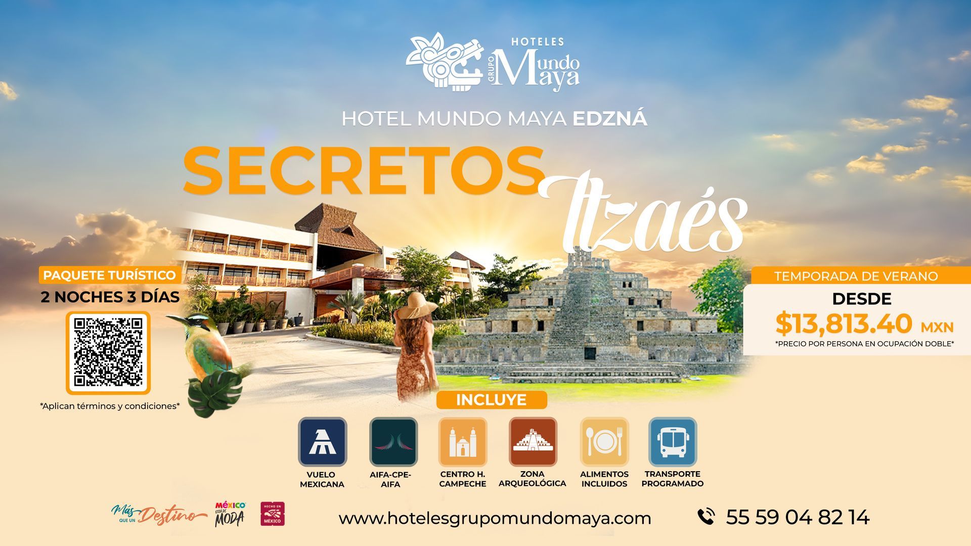 Promo de hotel y viaje “Secretos Akumal Riviera Maya” con playa, alberca y precio desde $13,813.40 MXN