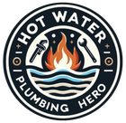 Hot Water Plumbing Hero logo