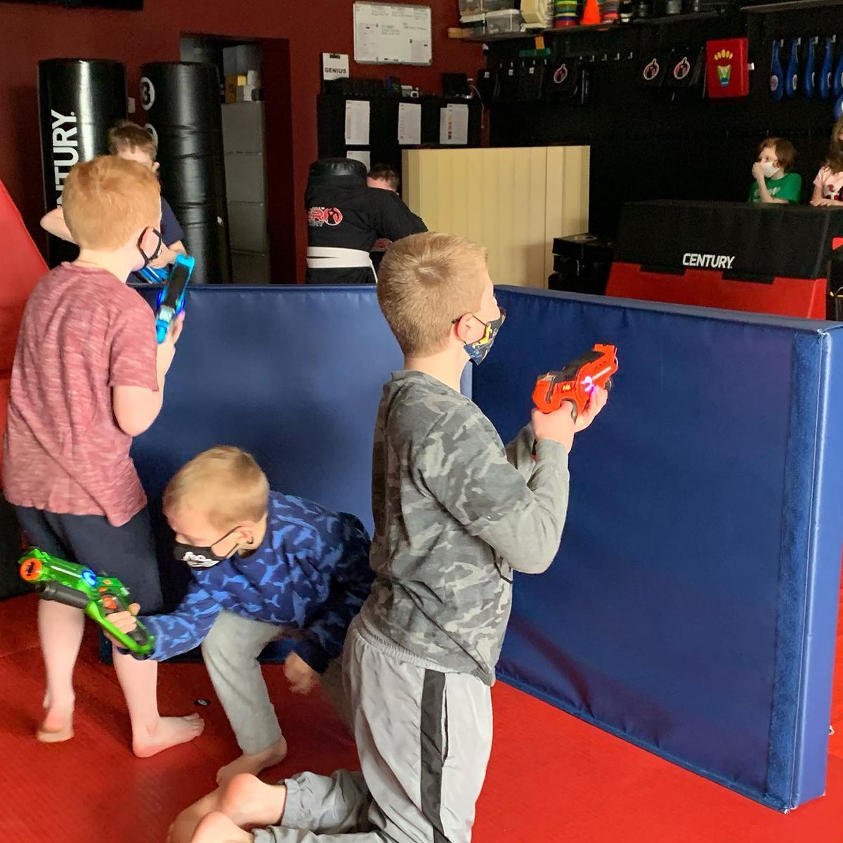 happy kids brazilian jiu jitsu