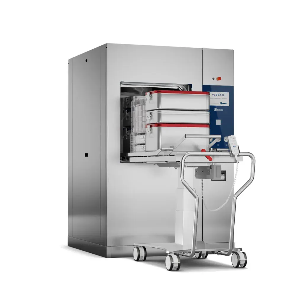 Steelco VS G2 & VS Series
Steam Sterilisers for Centralised Sterile Reprocessing