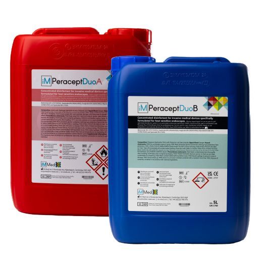 iM Med iM Peracept Duo A Peracetic Acid (PAA) Disinfectant for Endoscope Washer Disinfectors