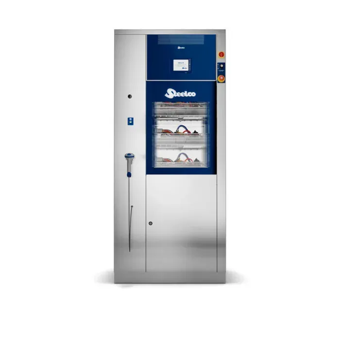 Steelco EW 2 S Series endoscope washer disinfector with OCS system - 2 endoscope capacity