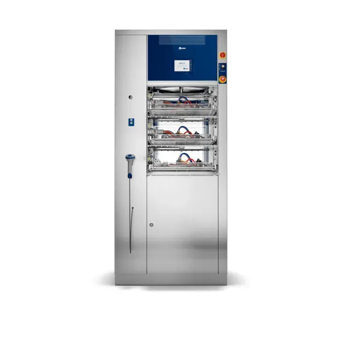 Steelco EW 3 S Series endoscope washer disinfector with OCS system - 3 endoscope capacity