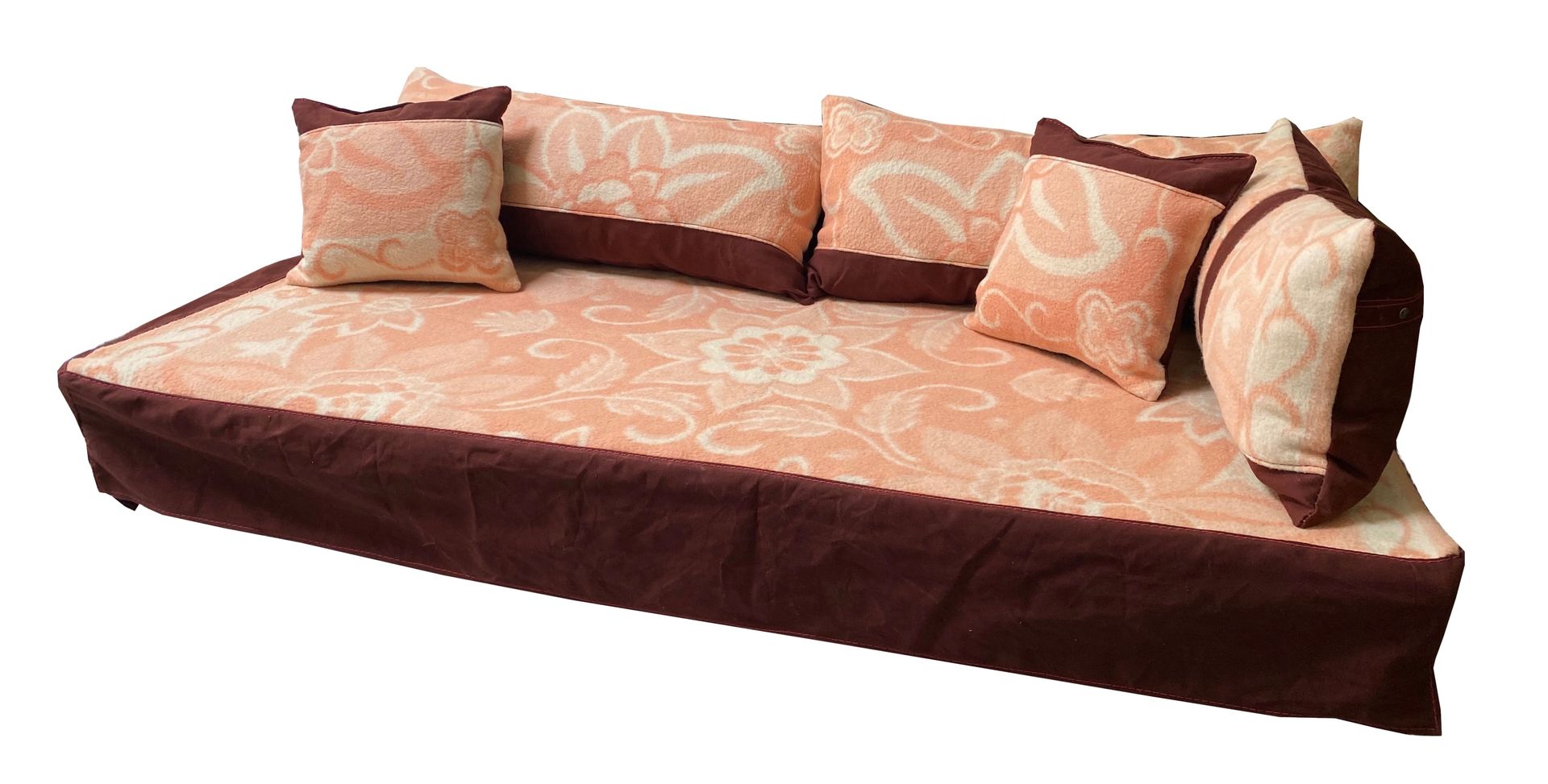 vintage lounge kussens plaid - vintage wollen deken - vintage deken kussens