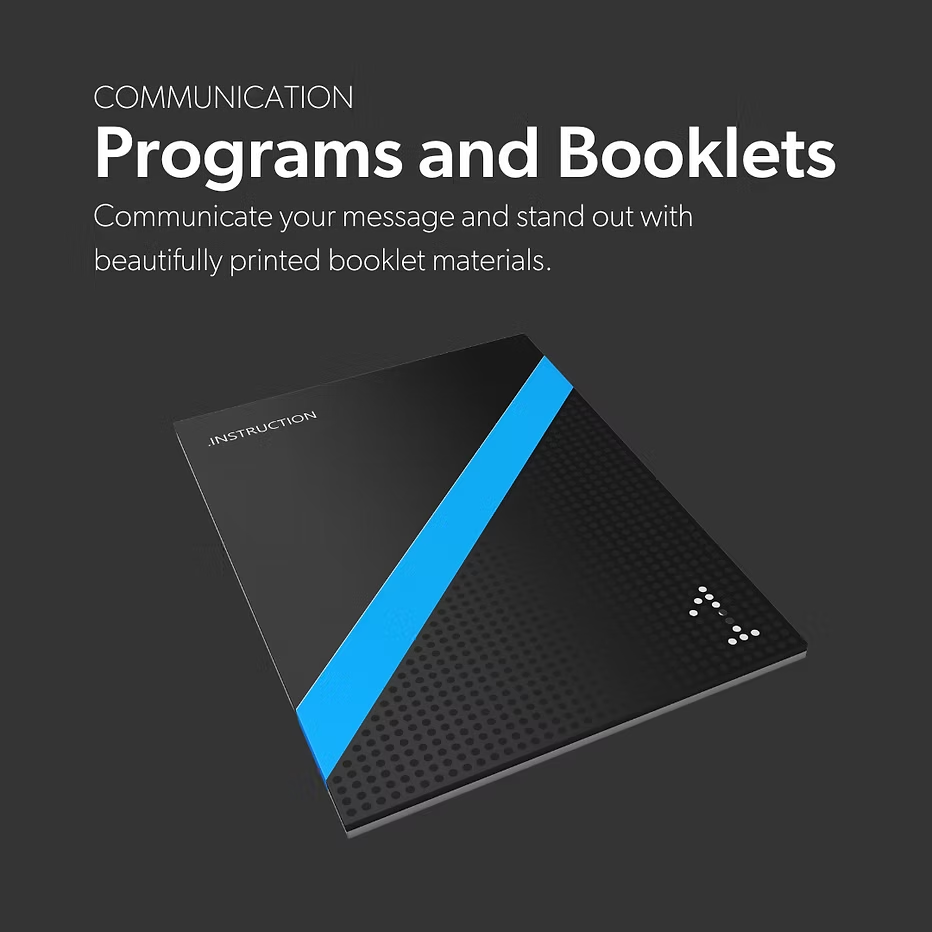 programs and booklets