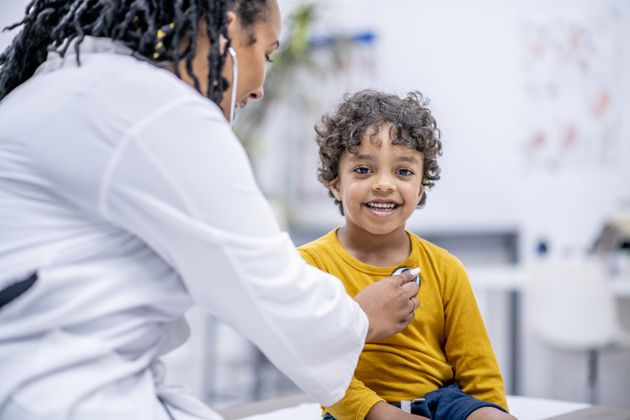 Boy Getting His Heart Rate Checked — New Orleans, LA — Healthy Avenues Medical Group