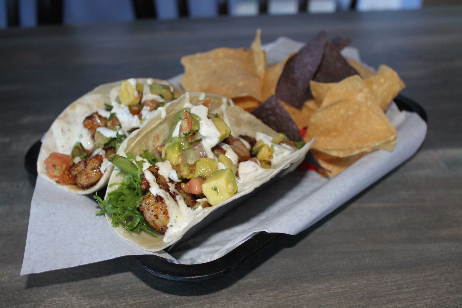 Lunch and Dinner plate of food. Learn more about The Beach Bucket's food offerings.