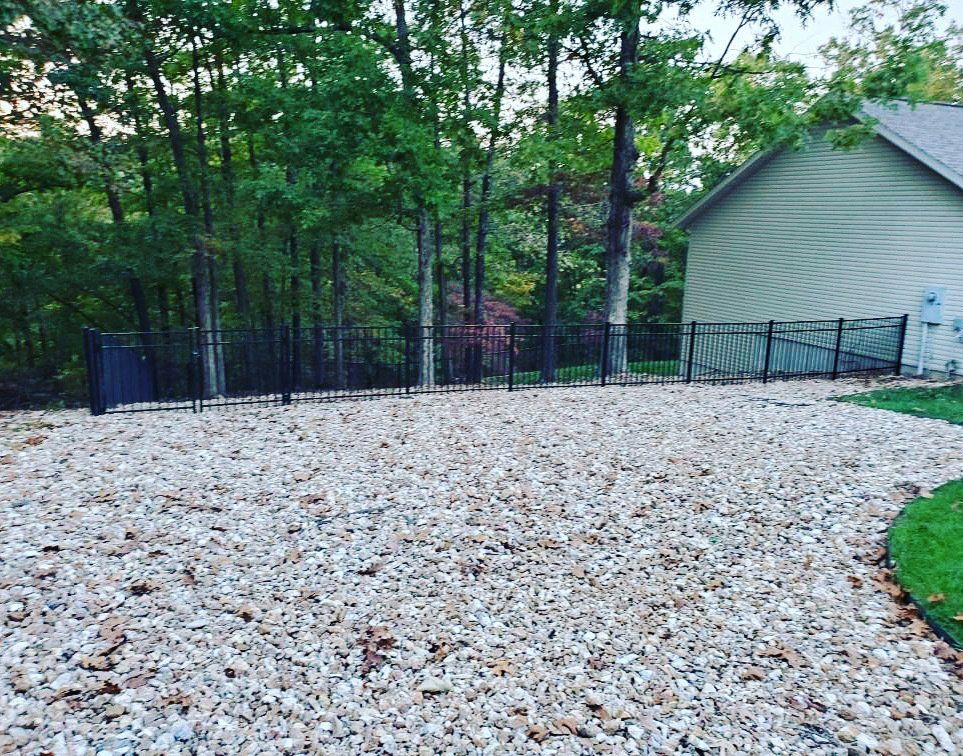 stainless steel backyard fencing missouri