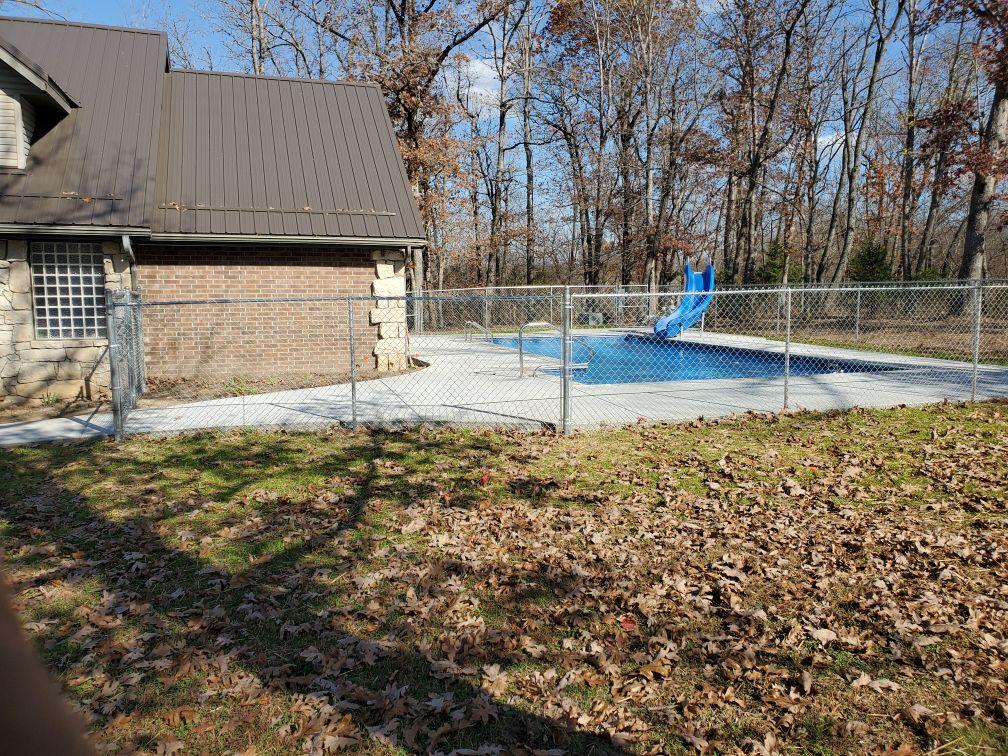 gated chain link fencing sw missouri