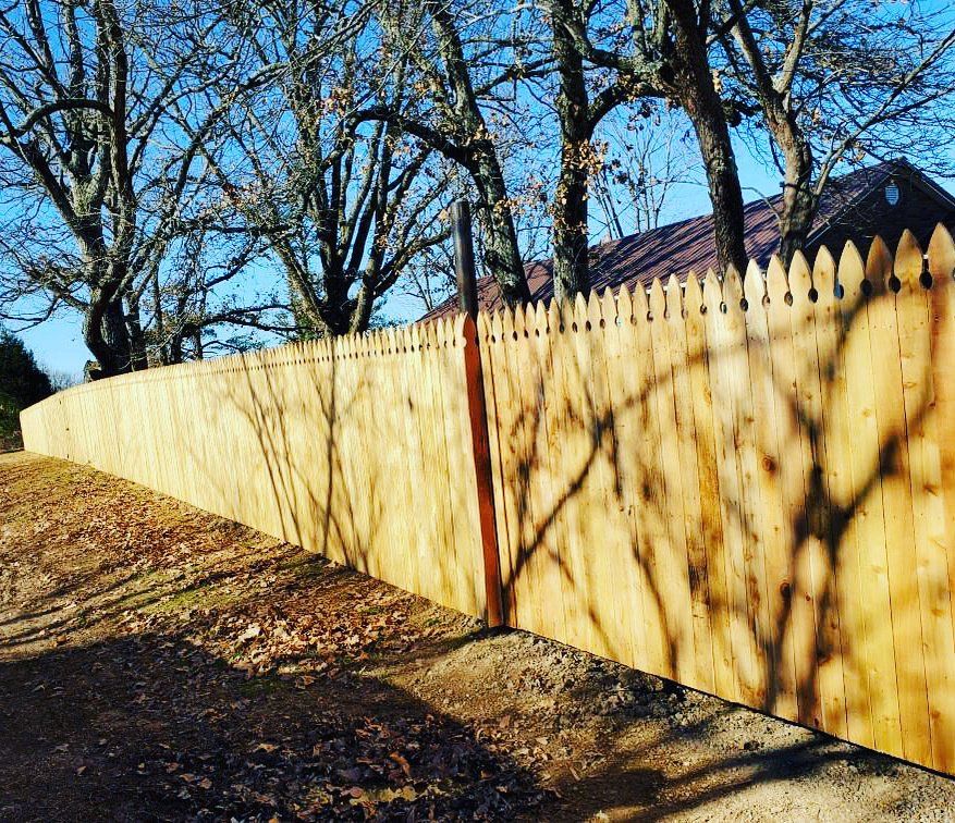 wooden privacy fencing missouri
