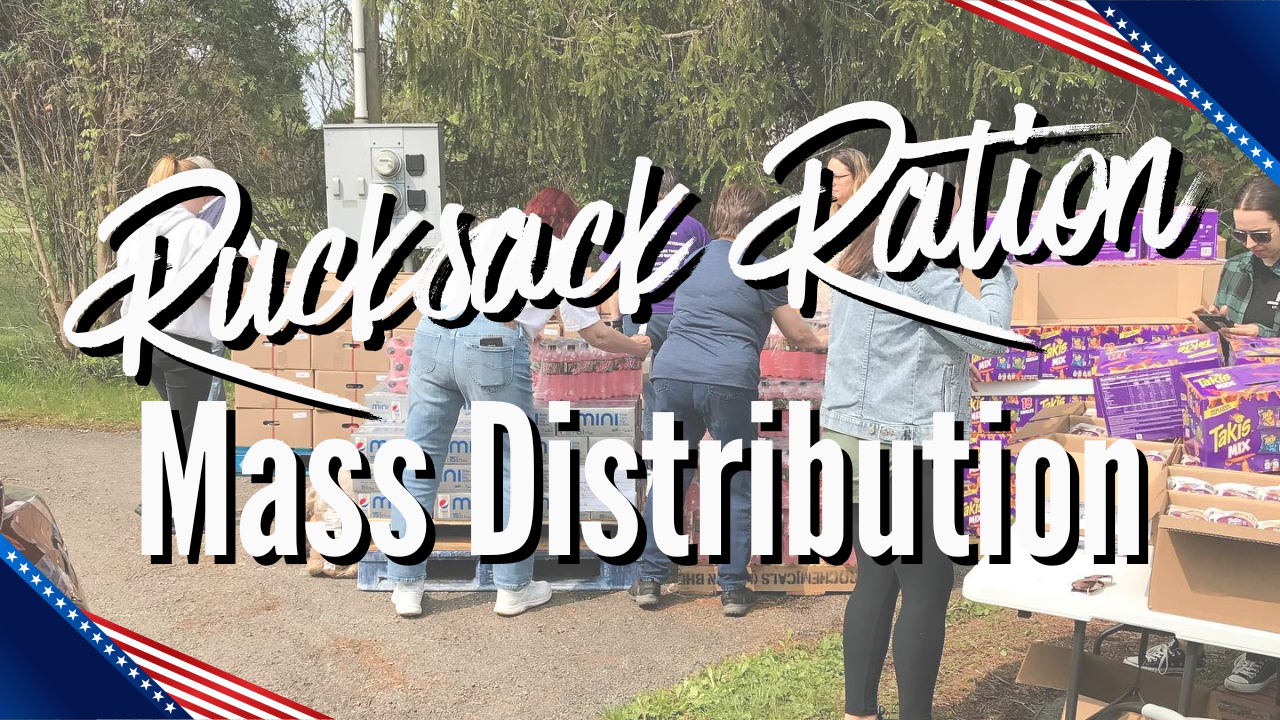 Rucksack Ration Mass Distribution