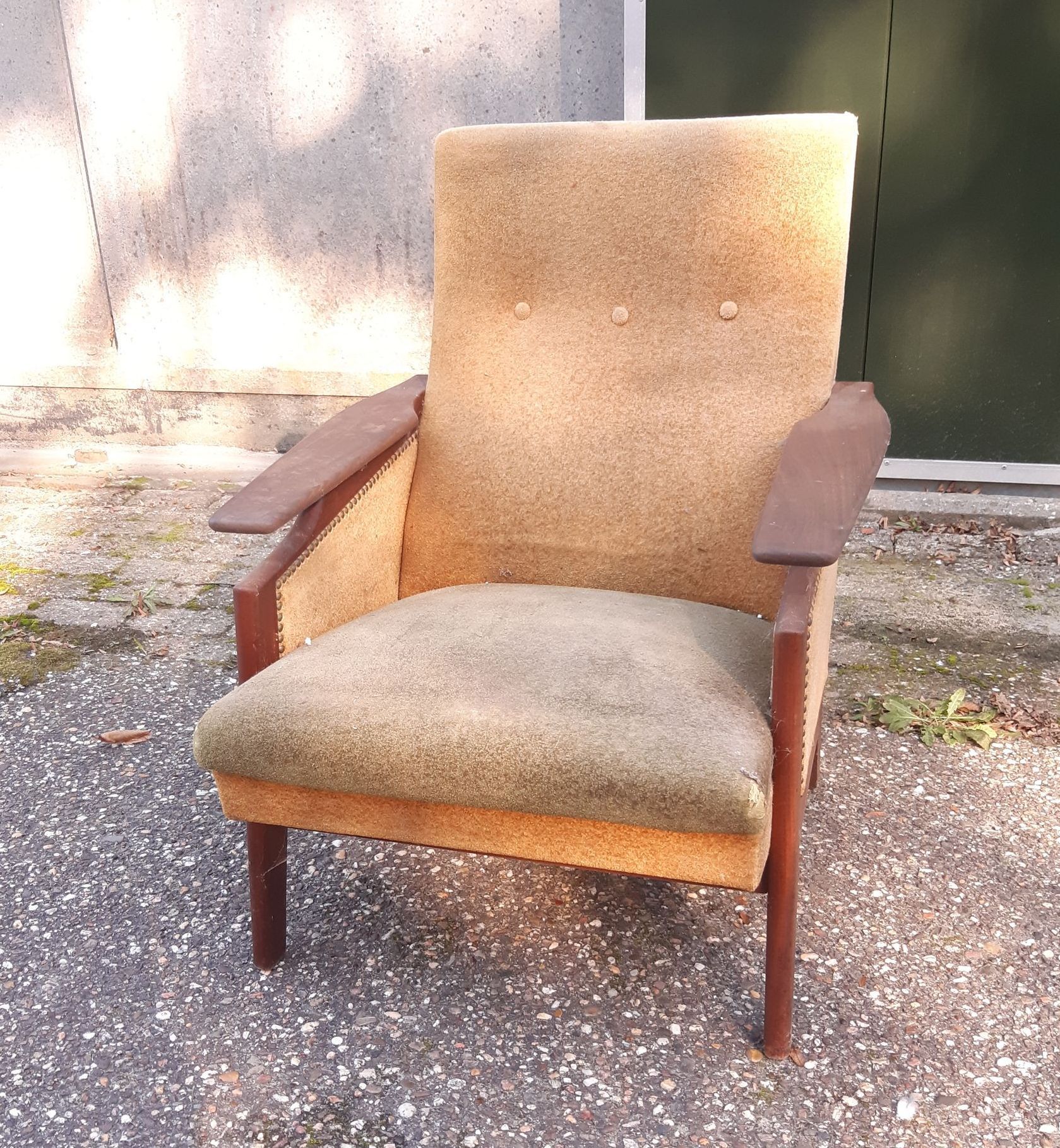 Vintage Deense fauteuil