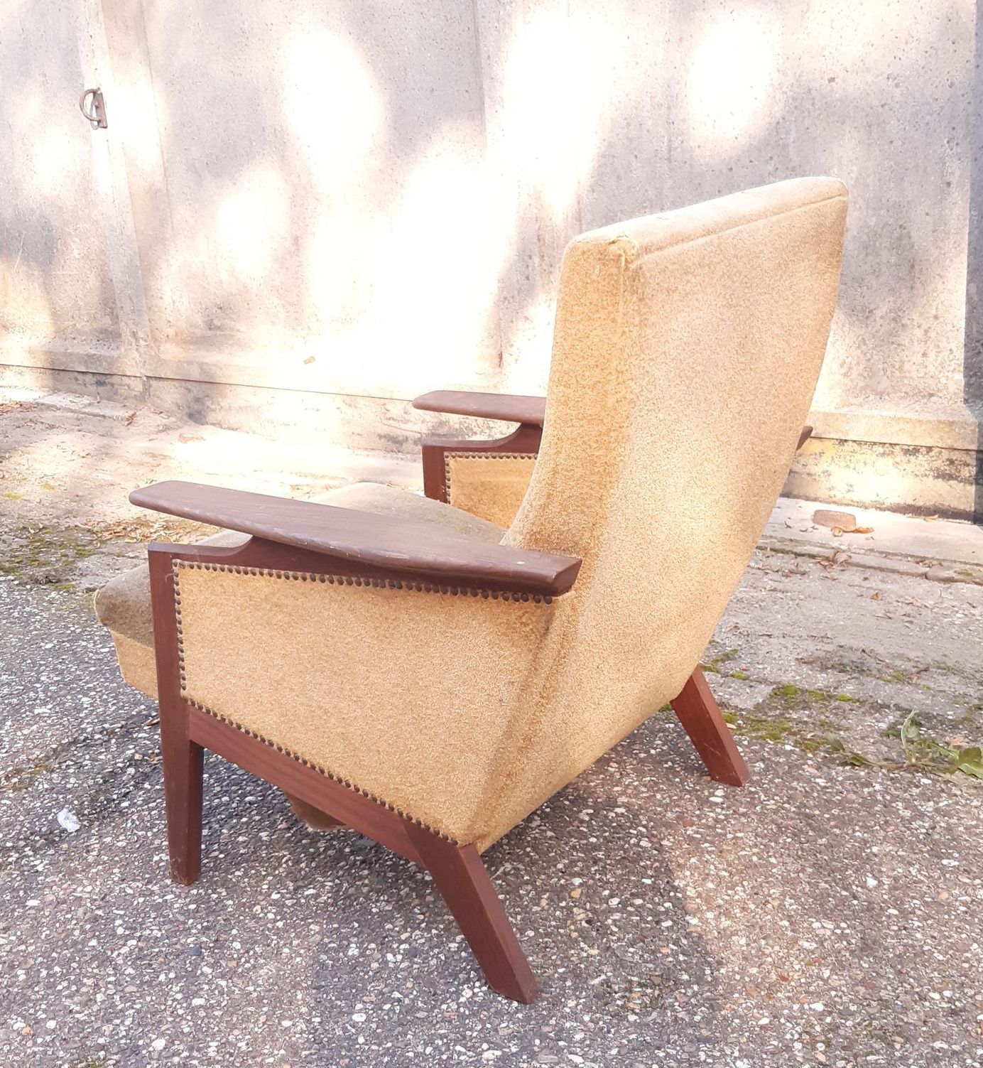 Vintage Deense fauteuil