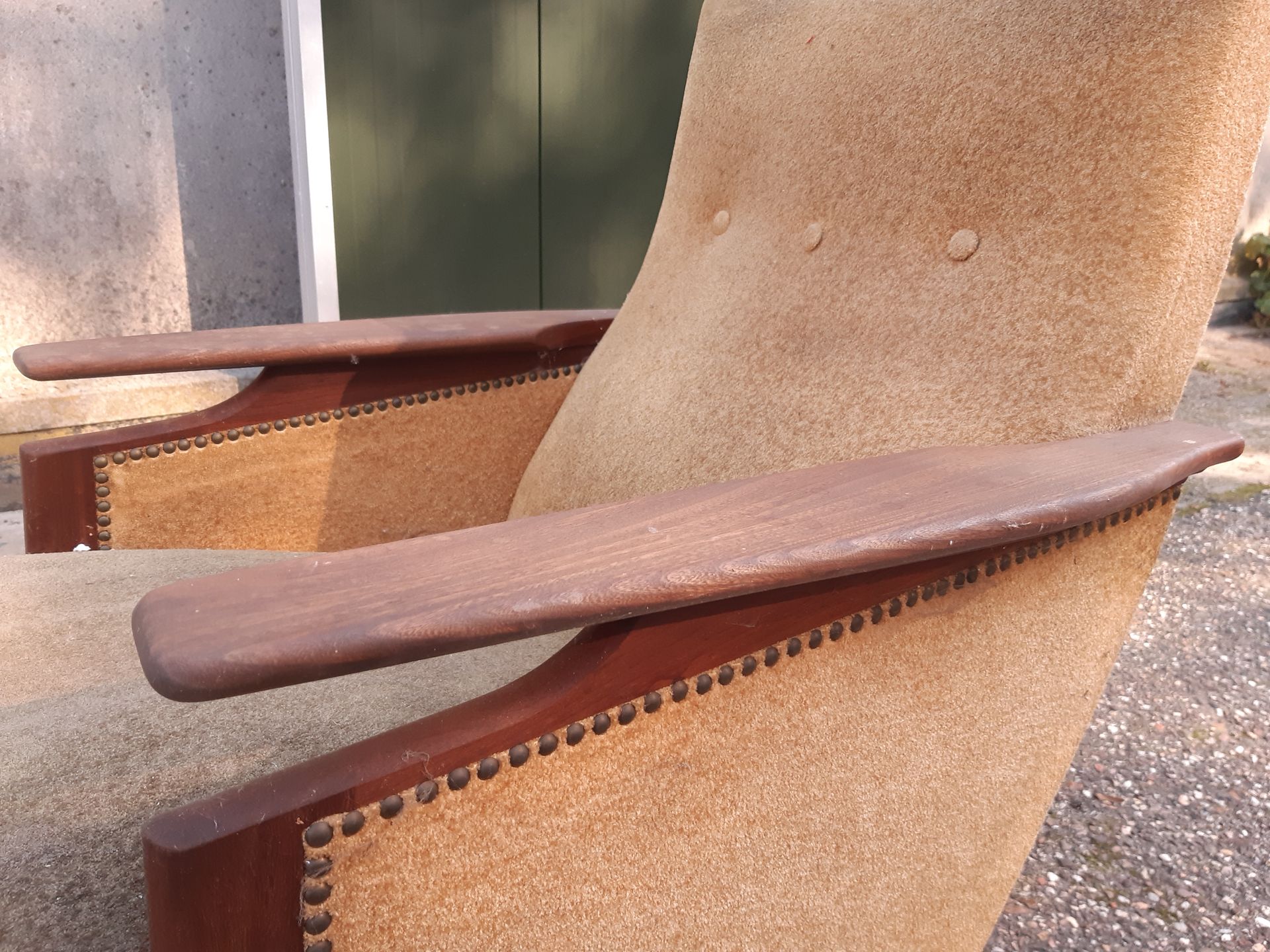 Vintage Deense fauteuil