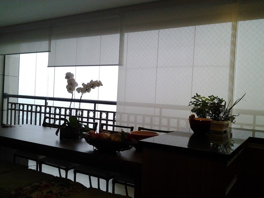 Persiana Rolô Tela Solar 1%, 3% e 5% para Varanda - Persianas Ipiranga em SP