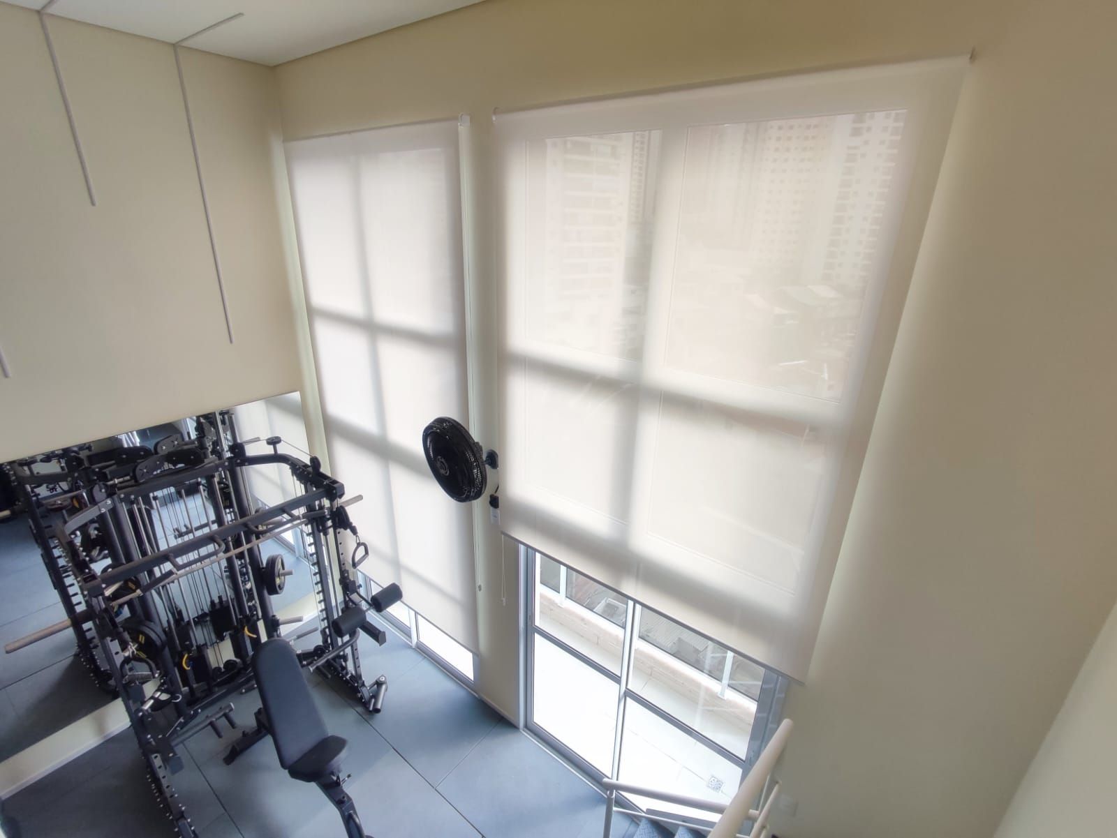 Persiana Rolô Diversidade em Tela Solar e Tecidos - Persianas Ipiranga em SP