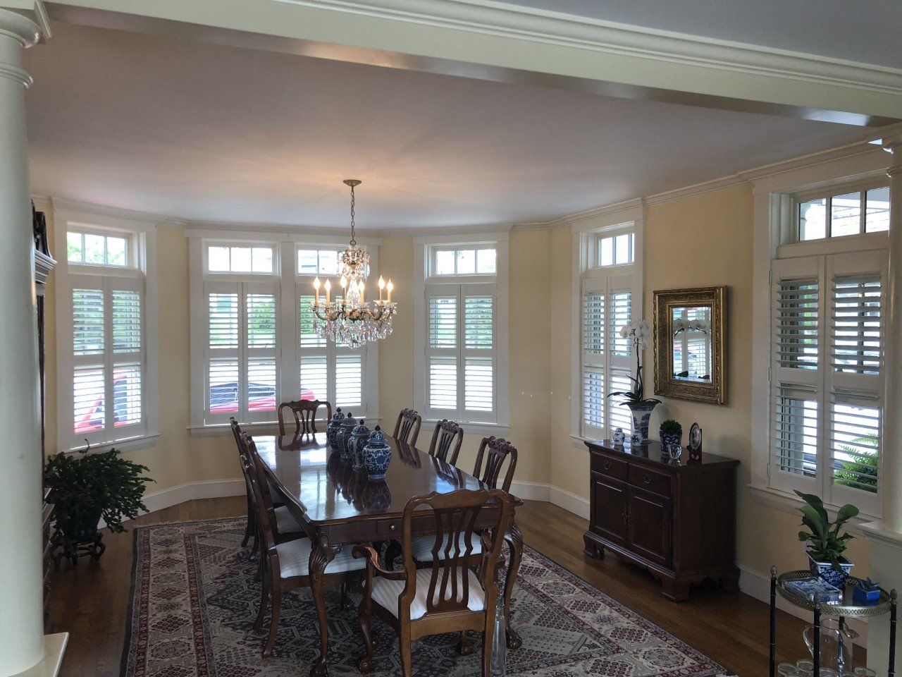 Dining Area — Peabody, MA — Bay State Window Fashions