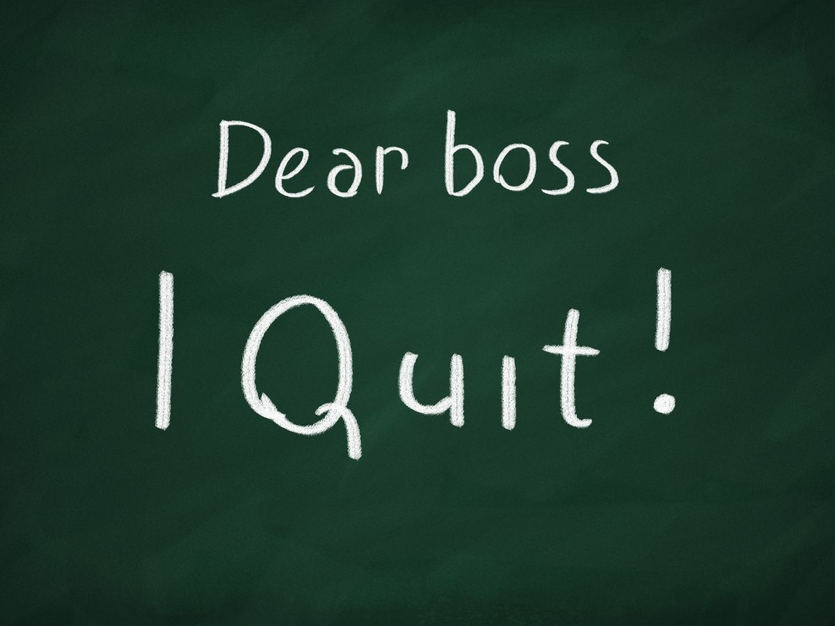 Dear Boss I Quit