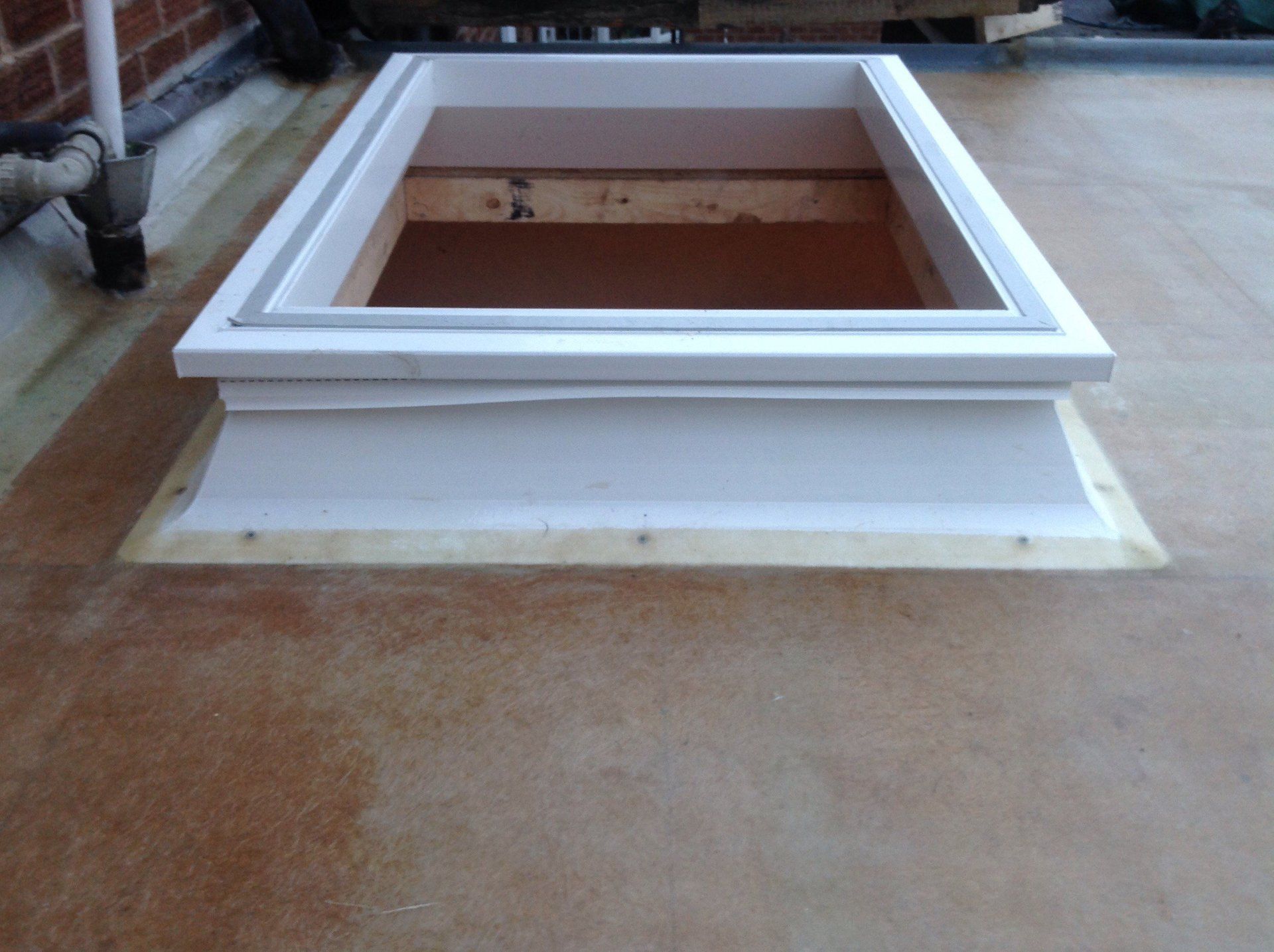 Fibreglass Flat Roof