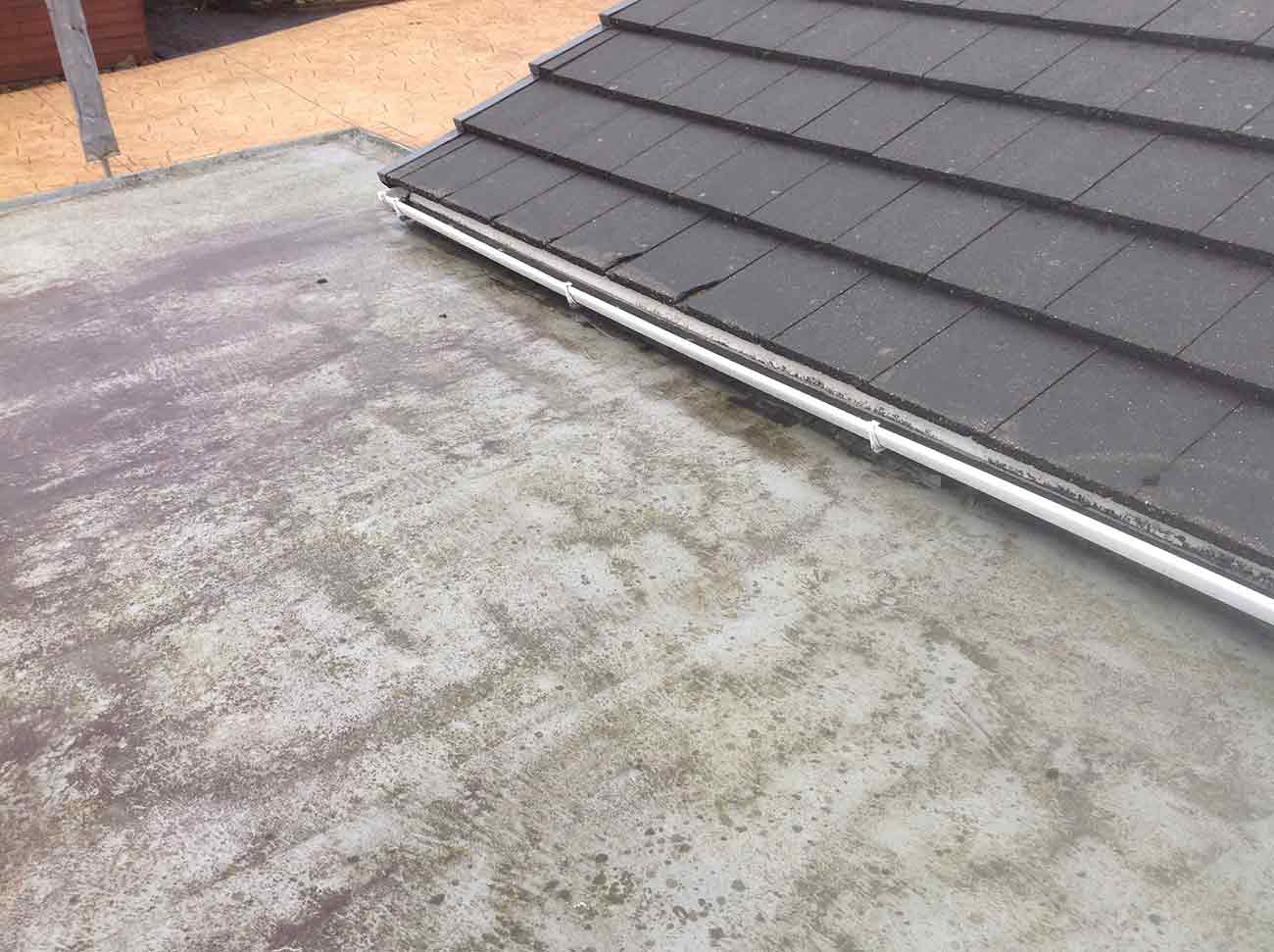 Fibreglass Roof Garage Roof