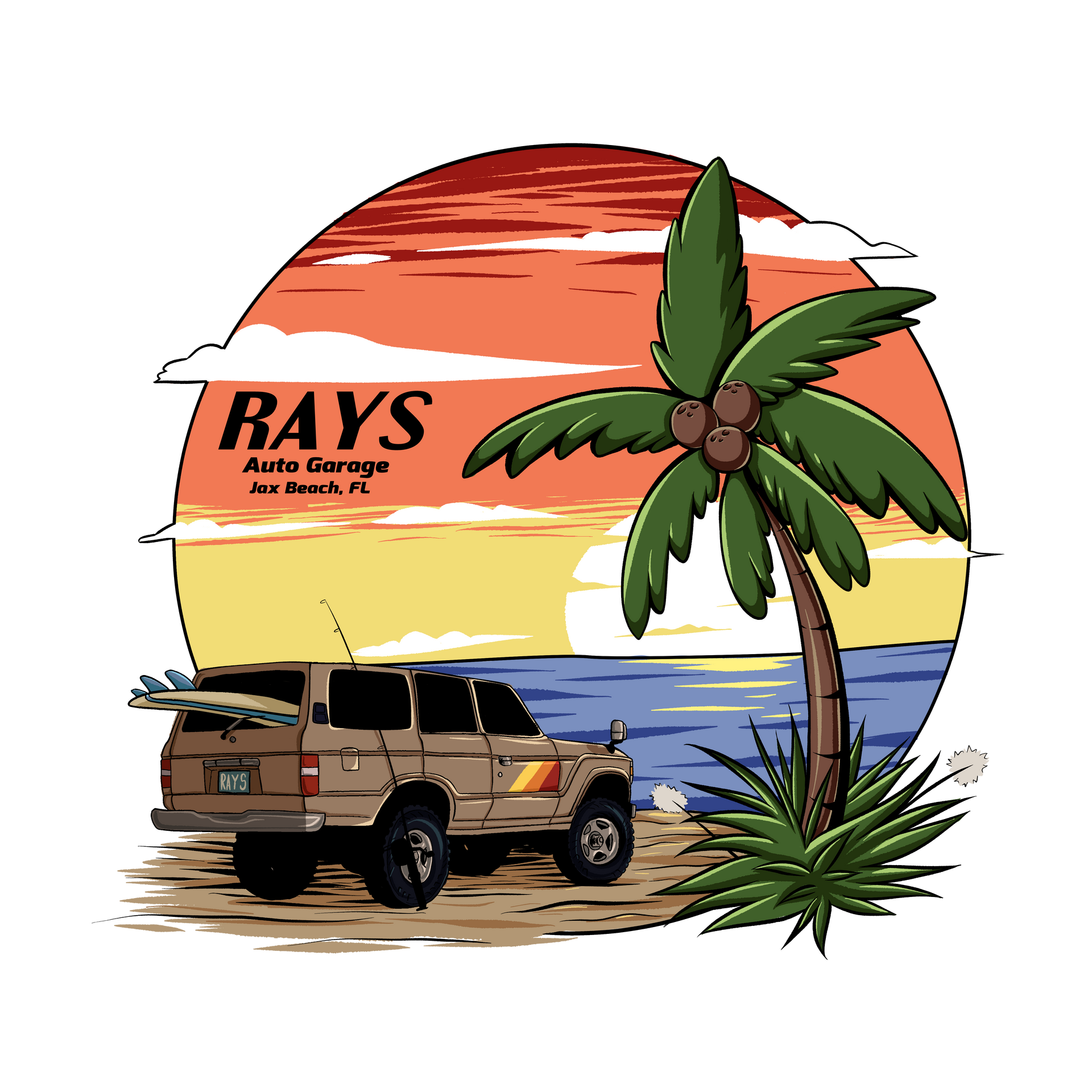 Company Logo | RAYS Auto Garage
