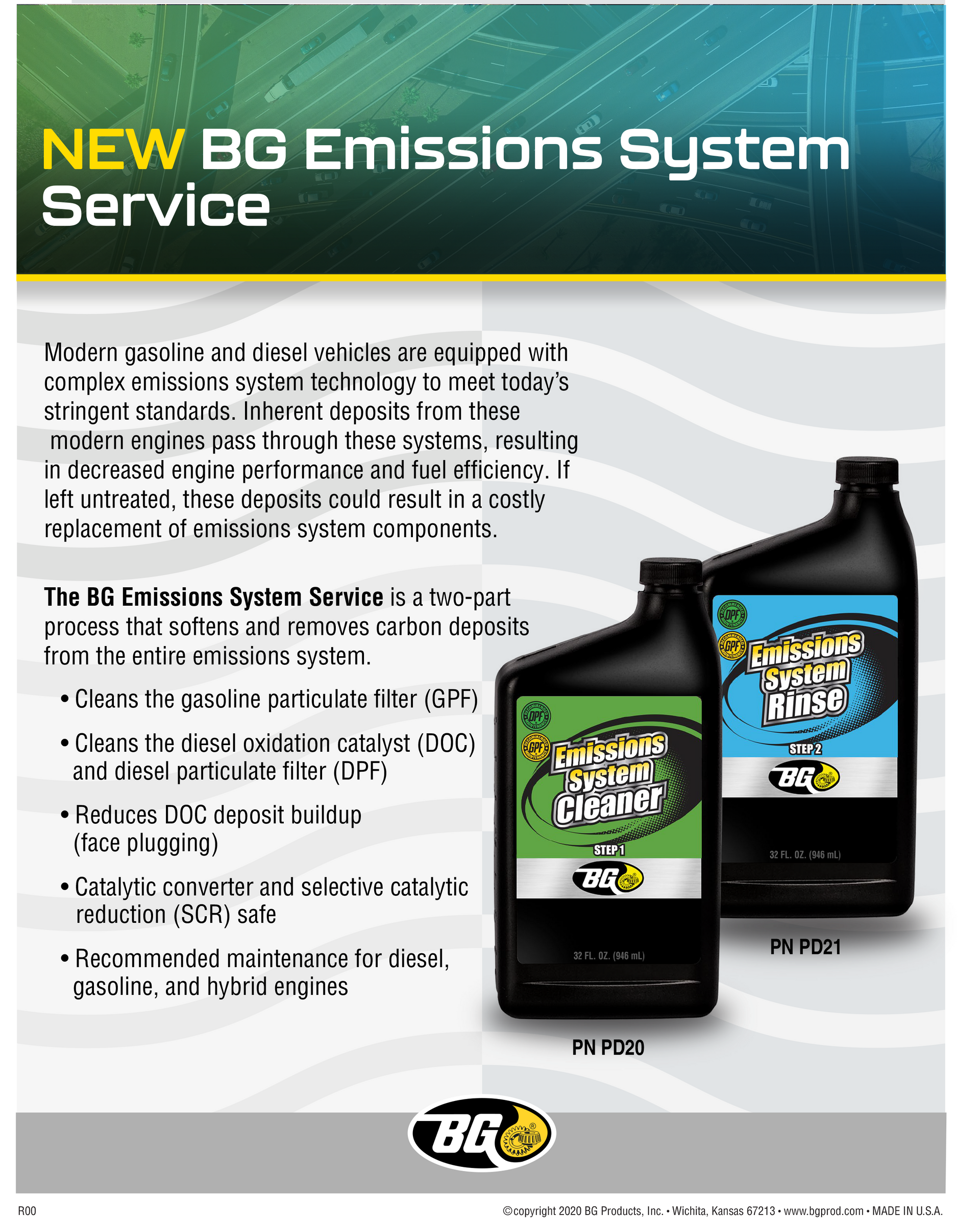 A brochure for a new bg emissions system service at Fowler Diesel Service﻿ in Liverpool, PA